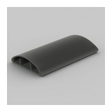 Taposócsatorna 74mmx 20mmx 2000mm műanyag antracit LO KOPOS